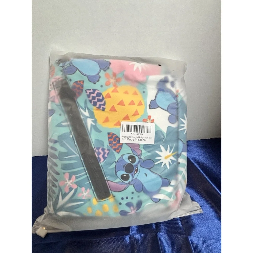 Sling Bag Stitch Disney Crossbody  Backpack Travel Hiking Chest Bag [A3]